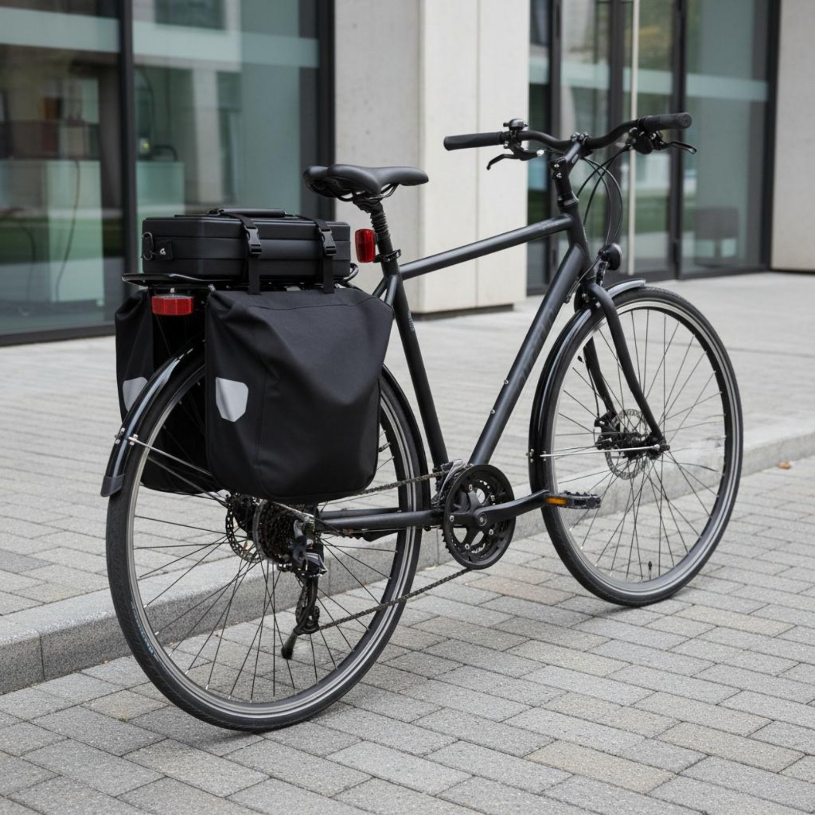Commuter Cycling - Cycle Rear Rack Sturdy Duty Rear