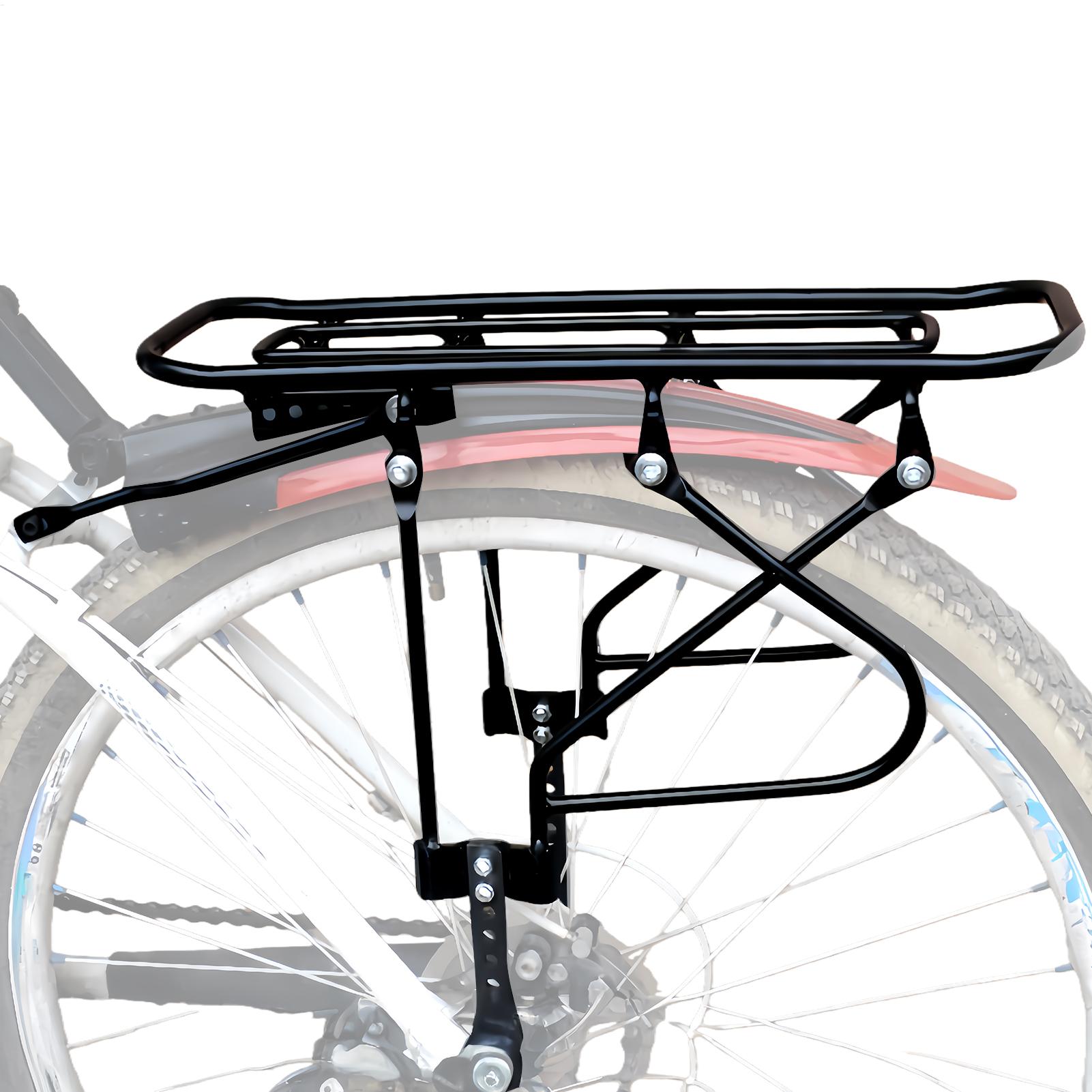 Commuter Cycling - Rear Bicycle Rack 200kg Capacity Mount