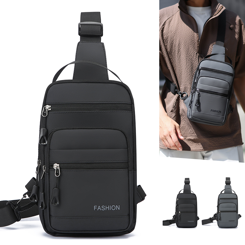 Cycling Commute Bag - Chest Bag for Men Water Repellent
