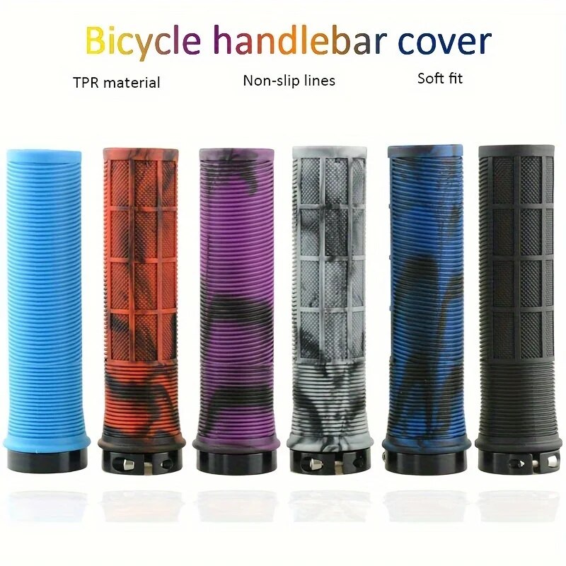 Commuter Bike Lock - TPR Bicycle Grips Integrated Bicycle Handlebar