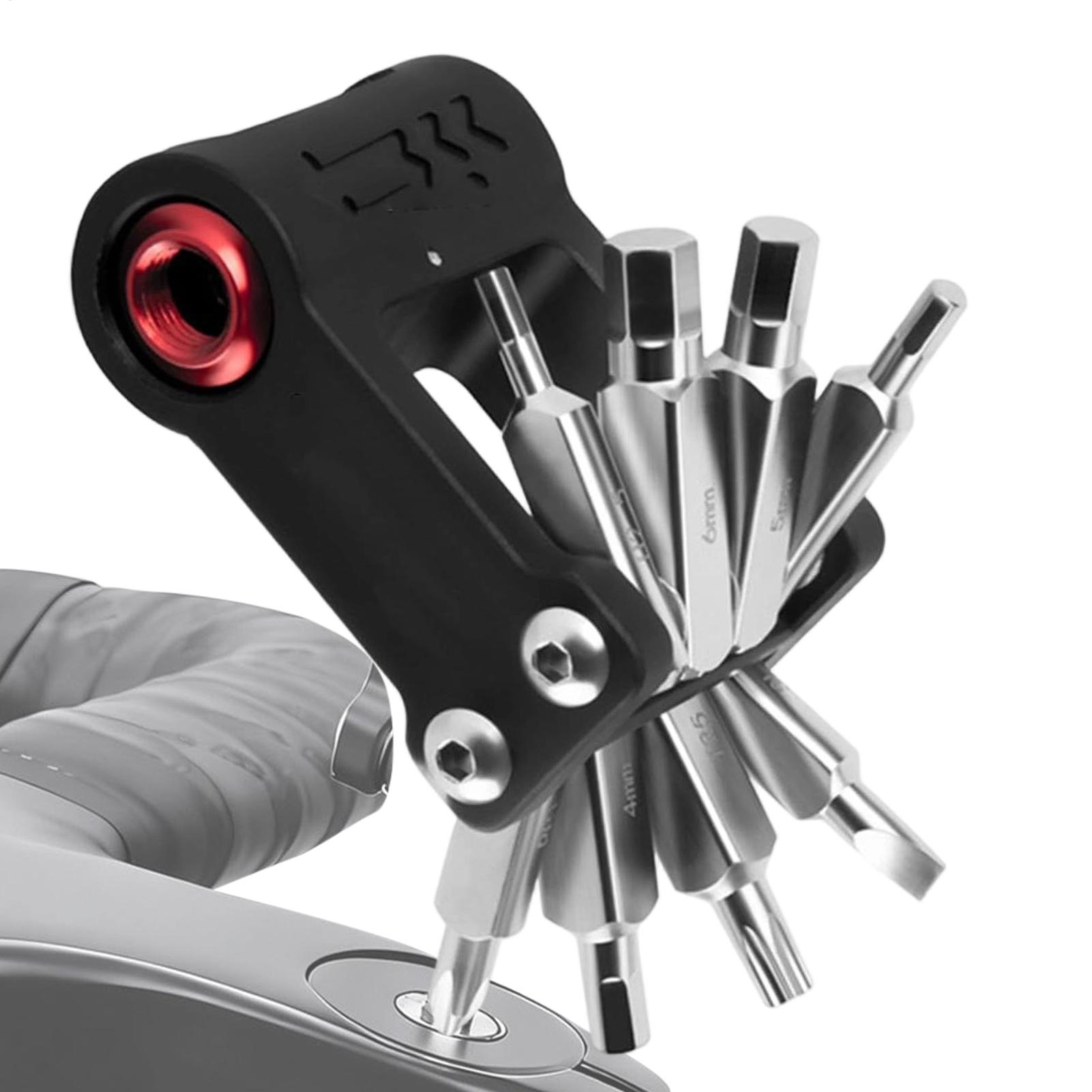 Commuting On Road Bike - Essential All-in-One Bike Multi Tool Compact
