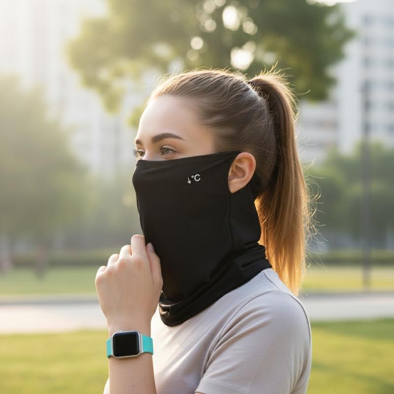 Cycling To Work - Ice Silk Face Cover with Neck
