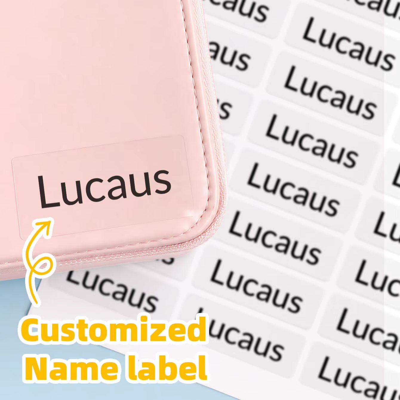Cycling Commute Bag - 1-240PCS Custom Personalized Name Stickers for