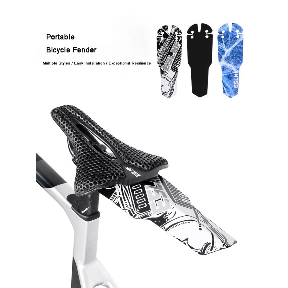 Commuting On Road Bike - Personalized Design Portable Bike Fender Easy