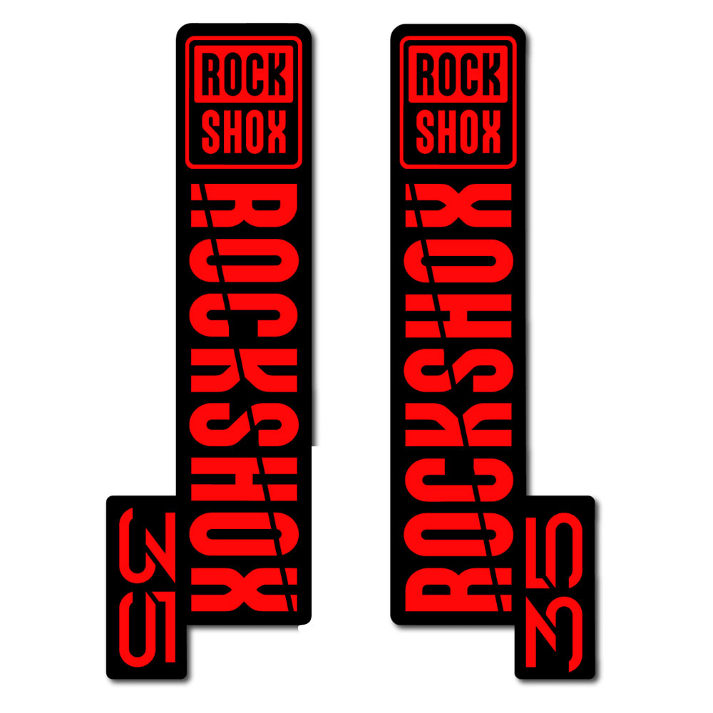 Cycling Quote - Durable Gabelaufkleber Set für ROCK SHOX