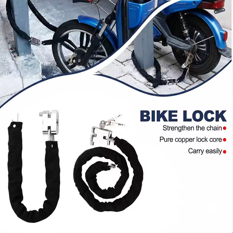 Commuter Bike Lock - 1.2M 2M 3M Motorcycle Bike Lock