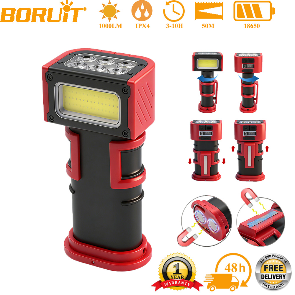 BORUiT COB LED Work Light 1000 - Cycling To Work review and price