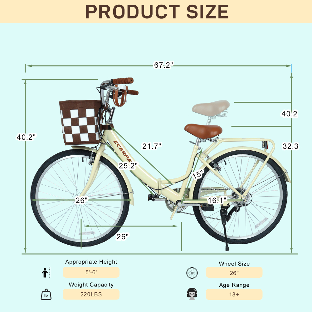 A26285B 26 Inch Folding City B - Commuter Biking review and price