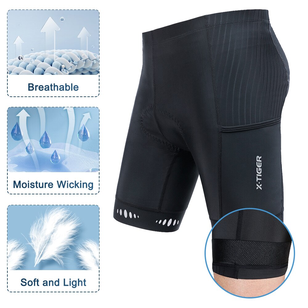 X-TIGER Men Cycling Shorts wit - Cycling Commuter Pants review and price
