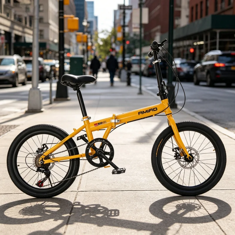20 Inch Yellow Spoke Wheel Fol - Commuter Biking review and price