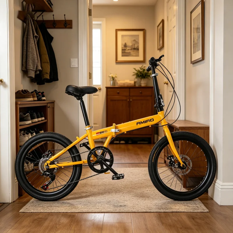 20 Inch Yellow Spoke Wheel Fol - Commuter Biking review and price