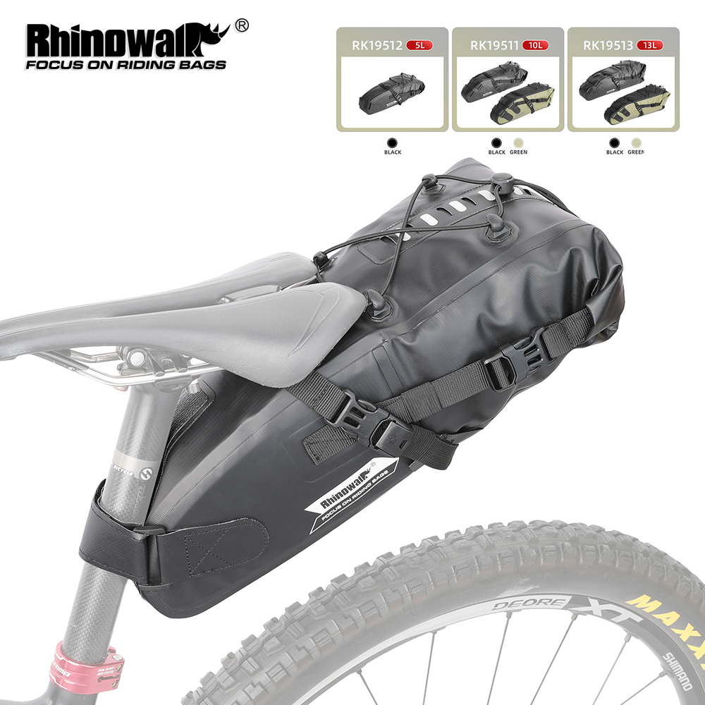 Rhinowalk Bicycle Saddle Bag 5 - Cycling Commute Bag review and price