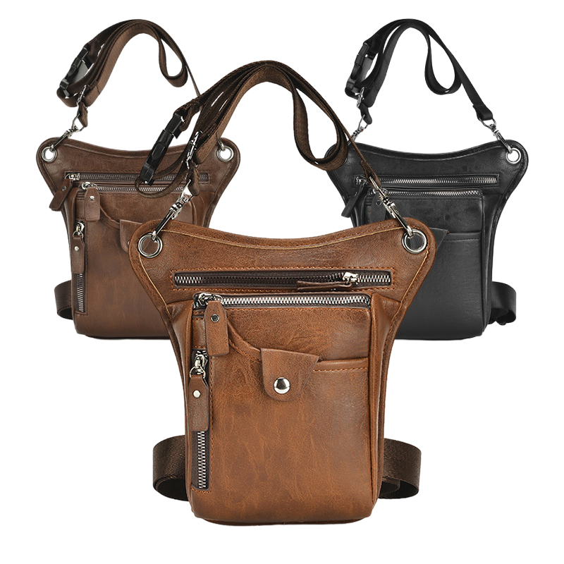 Vintage Pu Leather Waist Pack  - Cycling Commute Bag review and price