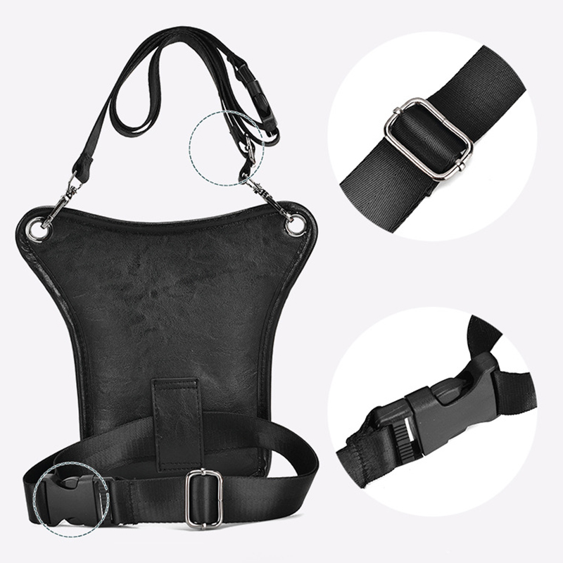Vintage Pu Leather Waist Pack  - Cycling Commute Bag review and price
