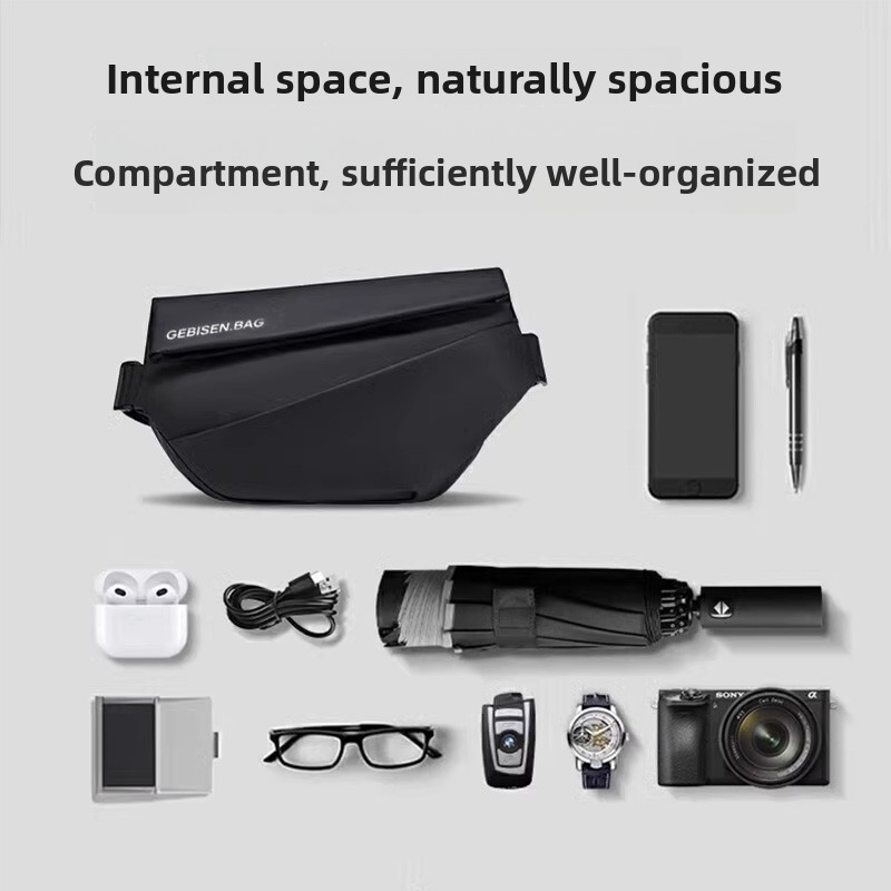 Magnetic Buckle Men Crossbody  - Cycling Commute Bag review and price